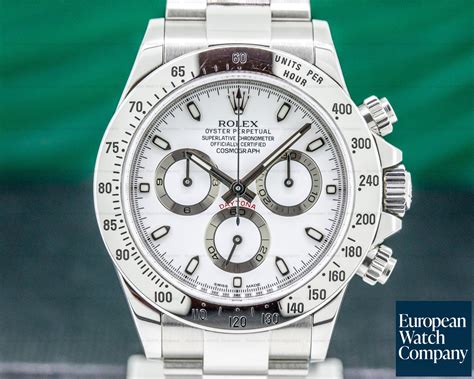 rolex daytona 116520 watch 40 mm steel strap white dial|Rolex daytona dials explained.